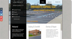 Desktop Screenshot of ehrhardtsasphalt.net